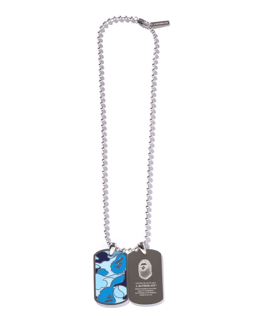 A BATHING APE Goods ABC CAMO DOG TAG SET NECKLACE 1K80182002 | eBay