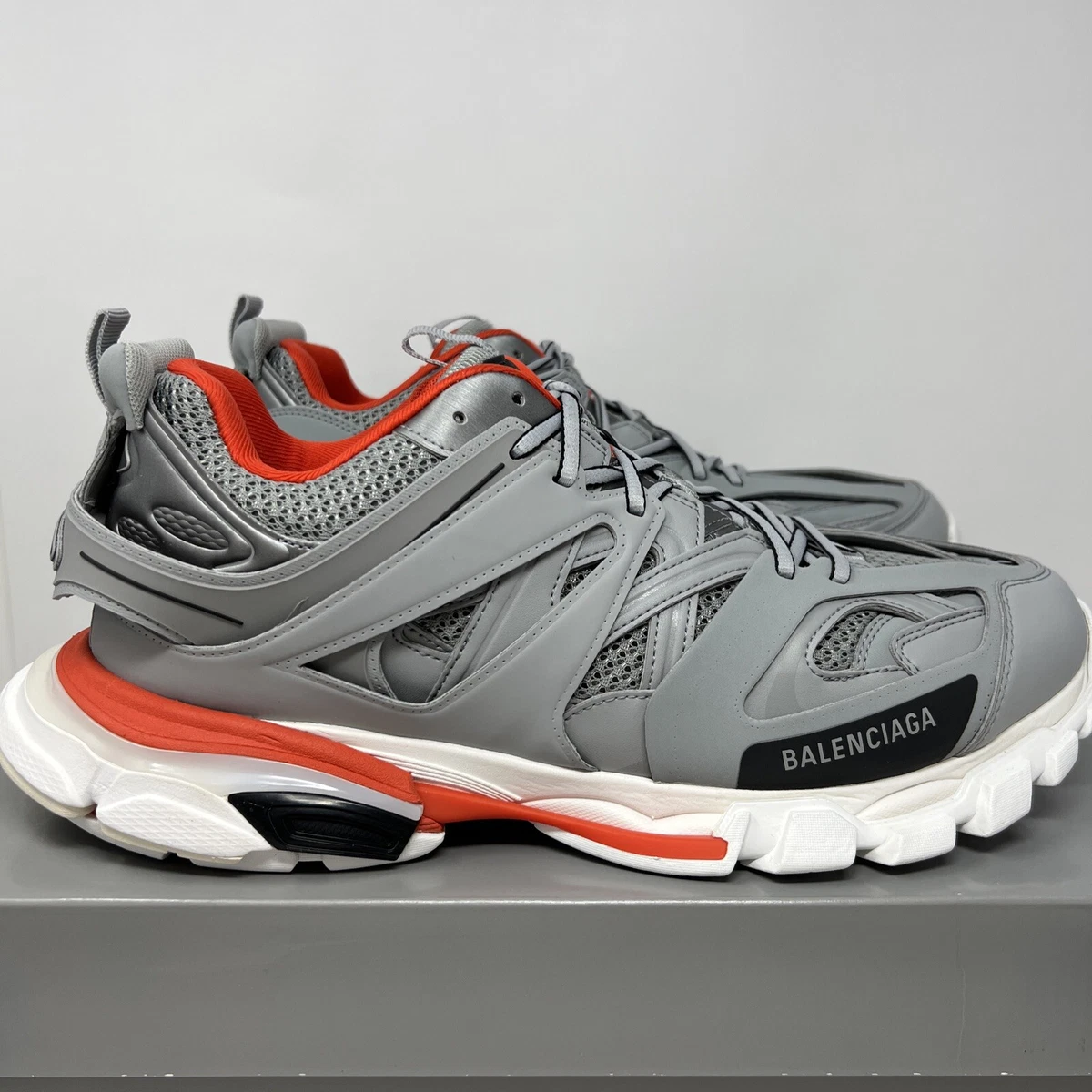 Balenciaga Track Runner Sneakers, Red, Size 37 = US