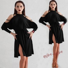 Ballroom Latin Tango Salsa Practice Dress Rhythm Cha Cha Rumba Samba Dancewear