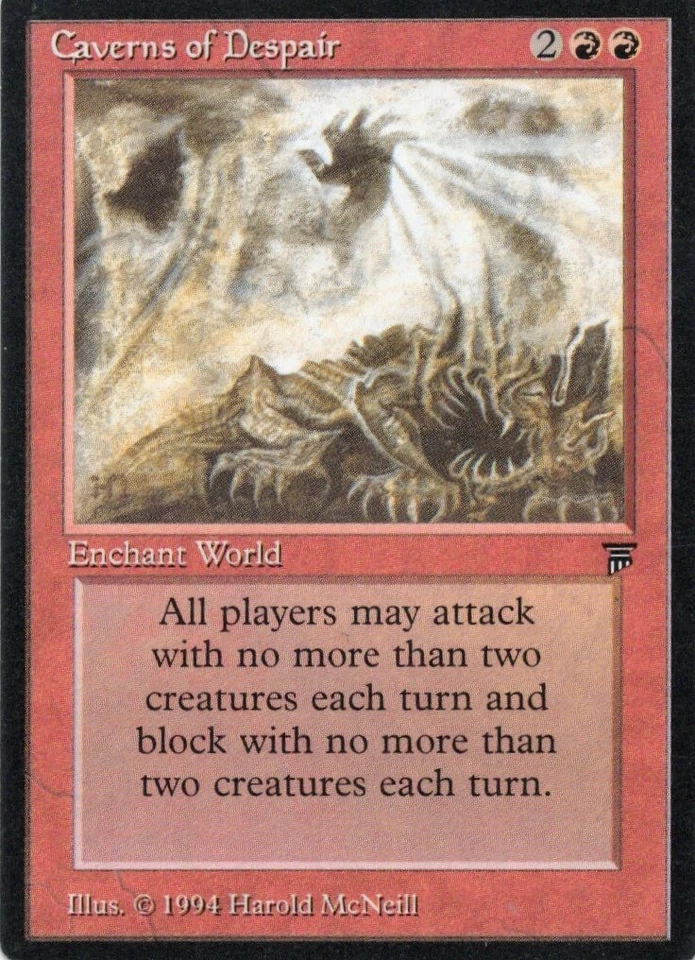 Caverns of Despair NM-LP+ MTG Legends - Image 2 of 3