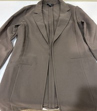 HAVE Tailored Blazer In Dark Taupe Size S Detail On Arm