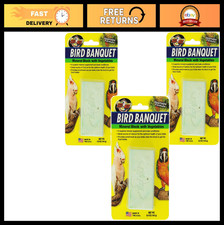 Mineral Block with Vegetables for Birds - 3 Pack, 5-Ounce Each, Healthy Treats