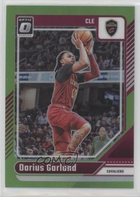 2024-25 Panini Donruss Optic Lime Green Prizm 18/149 Darius Garland #42 rw6