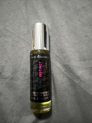 Pure Romance, Basic Instinct Sex Attractant, Pheromone Rollerball, .35 Oz, New