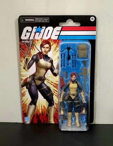GI G.I. Joe Classified Retro Series Scarlett