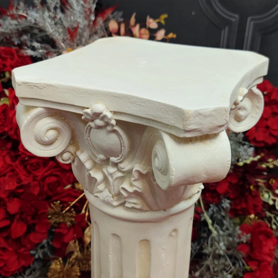 Classical Greek Ionic Order Column with Retro Old Style for Indoor Outdoor Ga... - Image 4 of 4