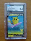 Surfing Pikachu V 008/025 Celebrations Holo Pokémon CGC 8.5