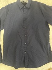 Beverly Hill Polo Club Dress Shirt Size L Long Sleeve