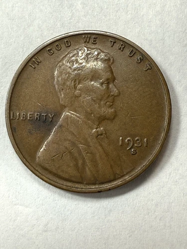 * 1931-S LINCOLN CENT- XF (HIGHER GRADE KEY DATE)  FILL THAT SPOT IN YOUR SET *