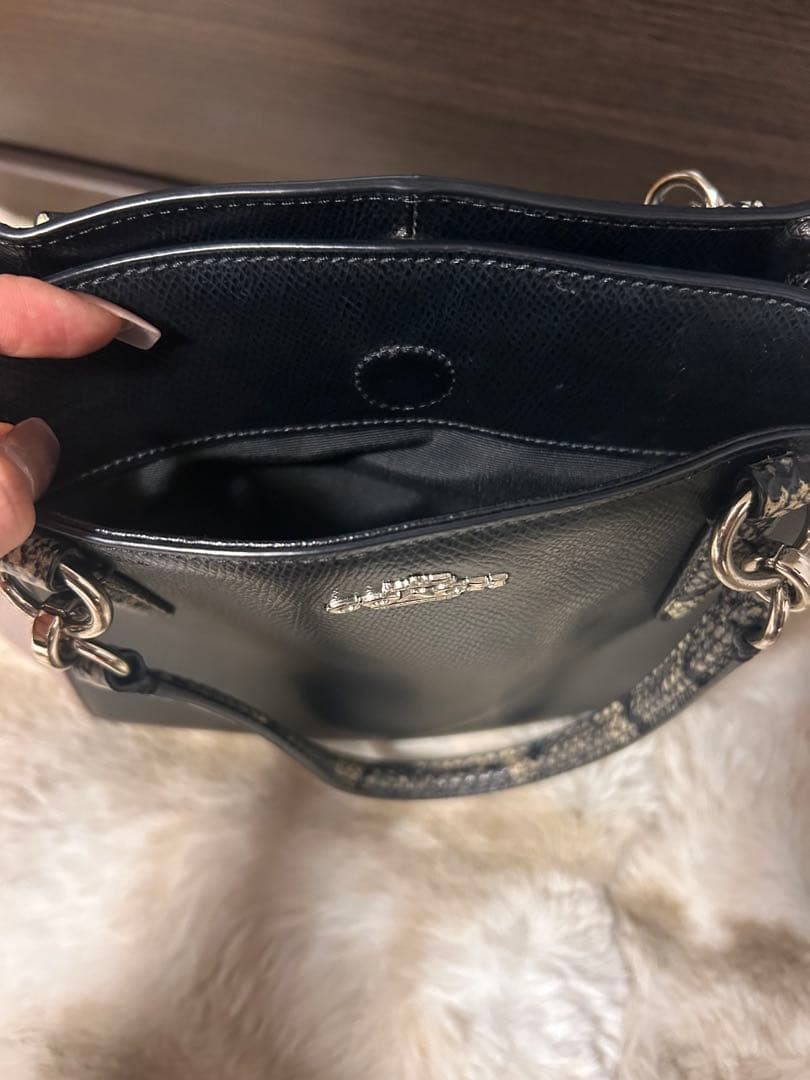 COACH Python pattern handbag - image 5