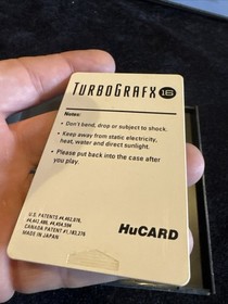 Turrican TurboGrafx-16 Cartridge & Case Only! Tested Working.