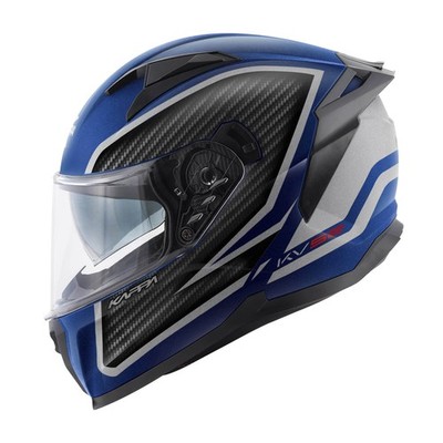 Integralhelm KAPPA KV52 Kronos Blau Matt Silber