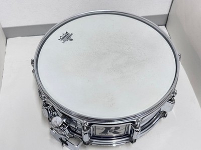 70s Rogers Big R Dynasonic C.O.B. 14x6,5 Zoll Vintage Messing Snare Drum JAPA...