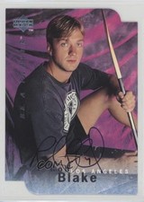 1995-96 Upper Deck Be a Player Die-Cut Auto Rob Blake #S113 Auto HOF 1e15