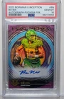 2022 Bowman U Inception Bo Nix /75 Fuchsia Foil PSA 10 Autograph Ducks Broncos