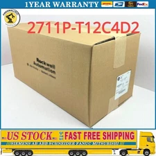 2711P-T12C4D2 Touch Screen Panel AB 2711P-T12C4D2 New US Free Tax