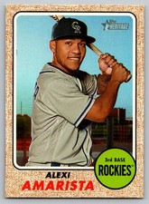 2017 Topps Heritage #191 Alexi Amarista