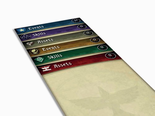 Divisores de expansión de activos, eventos, habilidades - Arkham Horror LCG Deck Box Divisores - Imagen 2 de 12