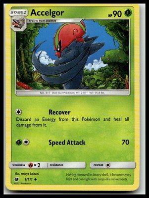 SM - Crimson Invasion #9/111 Accelgor