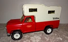 New Listing1960 1970 TONKA Red Dodge Pick Up Truck Camper with Closed Top 11060 - VGC!!