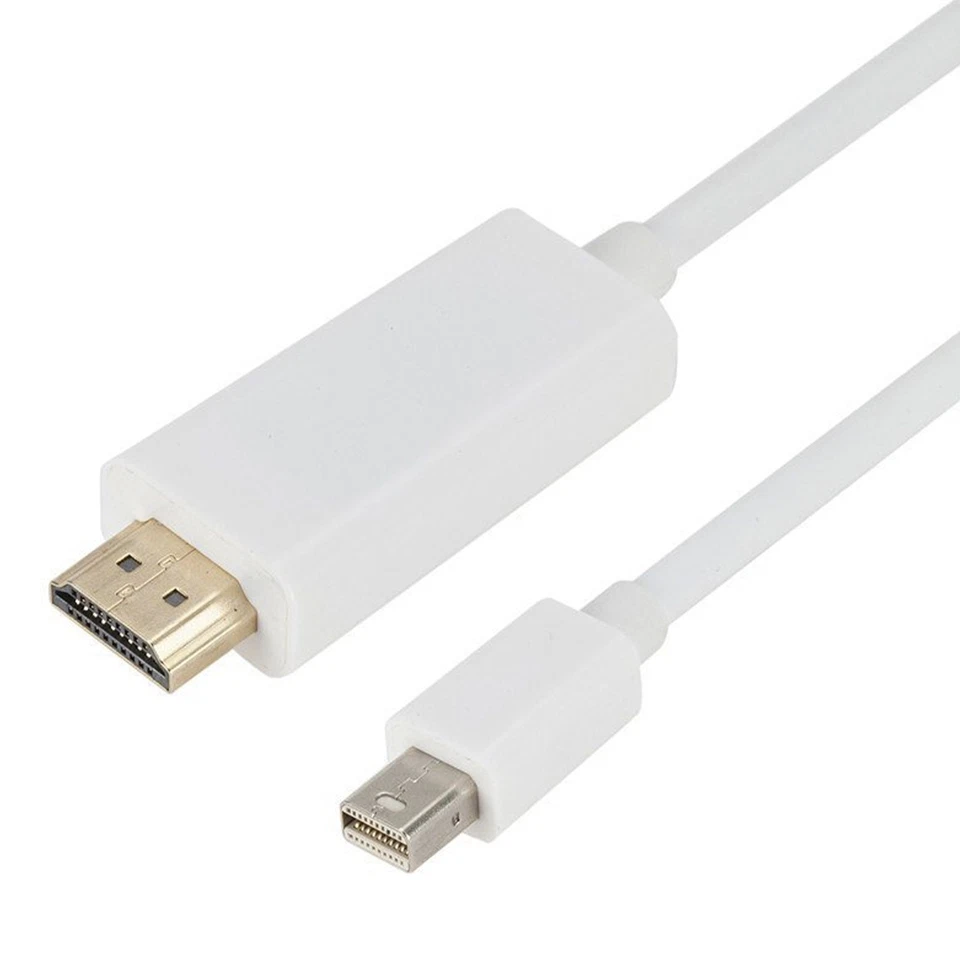 For Mac Macbook 6ft Thunderbolt HD DisplayPort DP to HDMI Adapter Cable - Image 3 of 4