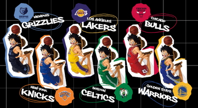 ONE PIECE ×NBA MASTER STARS PIECE THE MONKEY.D.LUFFY | eBay
