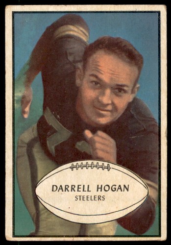 Darrell Hogan #60 1953 Bowman card