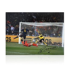 Andres Iniesta Signed Spain Football Photo: World Cup Winner