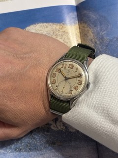 UHR OMEGA BIG SIZE MILITARY STYLE