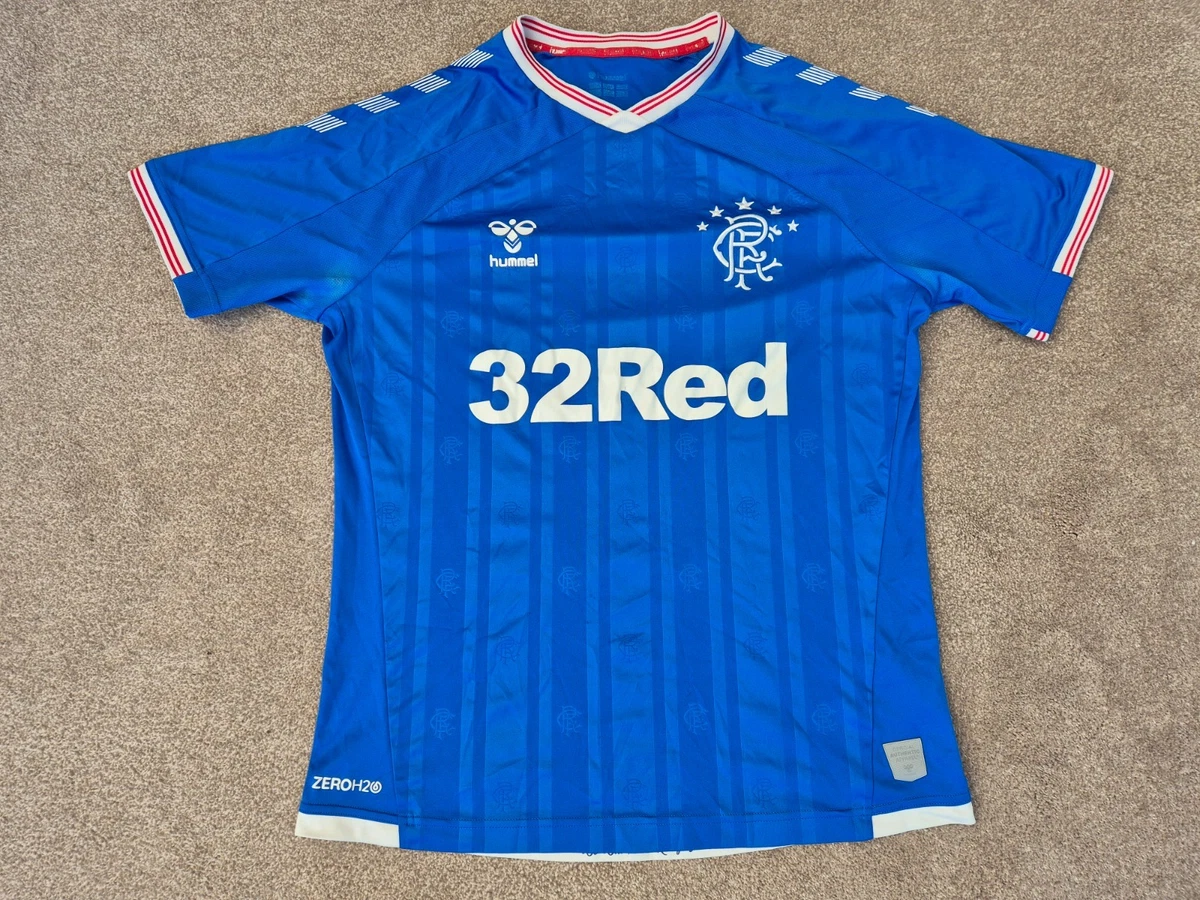 Maillot de foot Glasgow Rangers 2019/20 hummen taille XXL NEUF