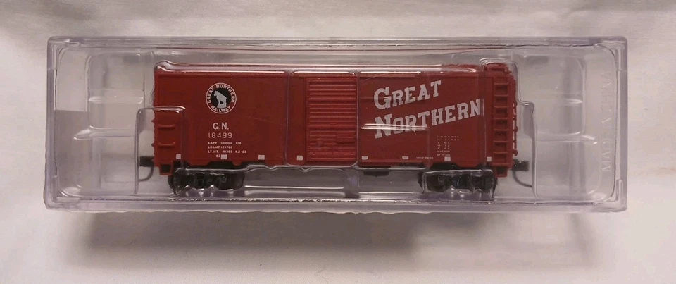 66002-18/18499Great Northern Vermillion Red N-scale Intermountain 12 Panel 40' - Image 2 of 4