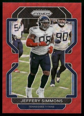 Jeffery Simmons - 2021 Panini Prizm Football - Numbered /149 #5