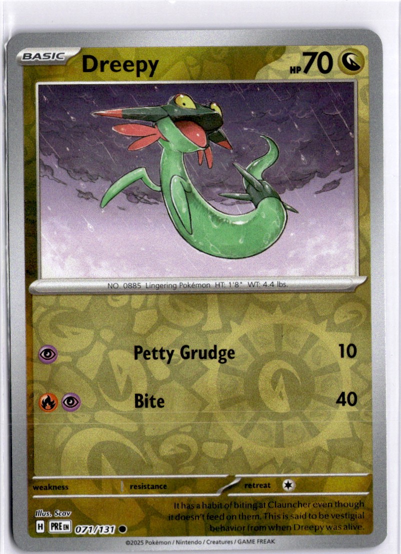 Dreepy Common SV: Prismatic Evolutions 071/131 NM