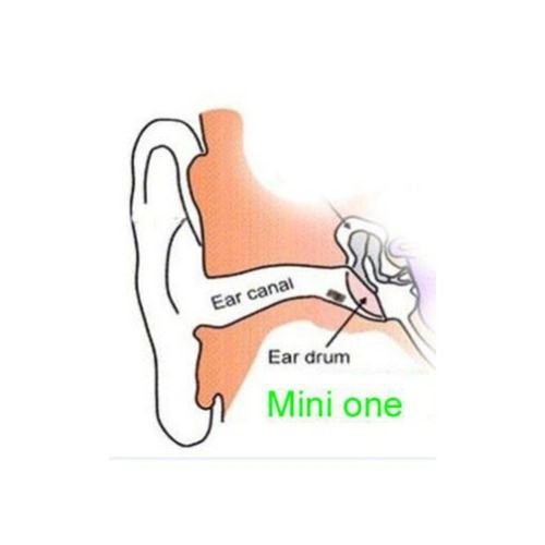 Mini Auricolare Spia Auricolare Invisibile Trucco Covert Auricolare per Cellulare Nuovo - Foto 5 di 8