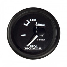 Honda 37263-ZW5-000ZA 63194F Genuine OEM Black V3 Outboard Trim Tilt Gauge