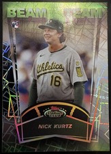 2025 Topps Stadium Club Nick Kurtz #BT-7 Beam Team RC Rookie CASE HIT SSP