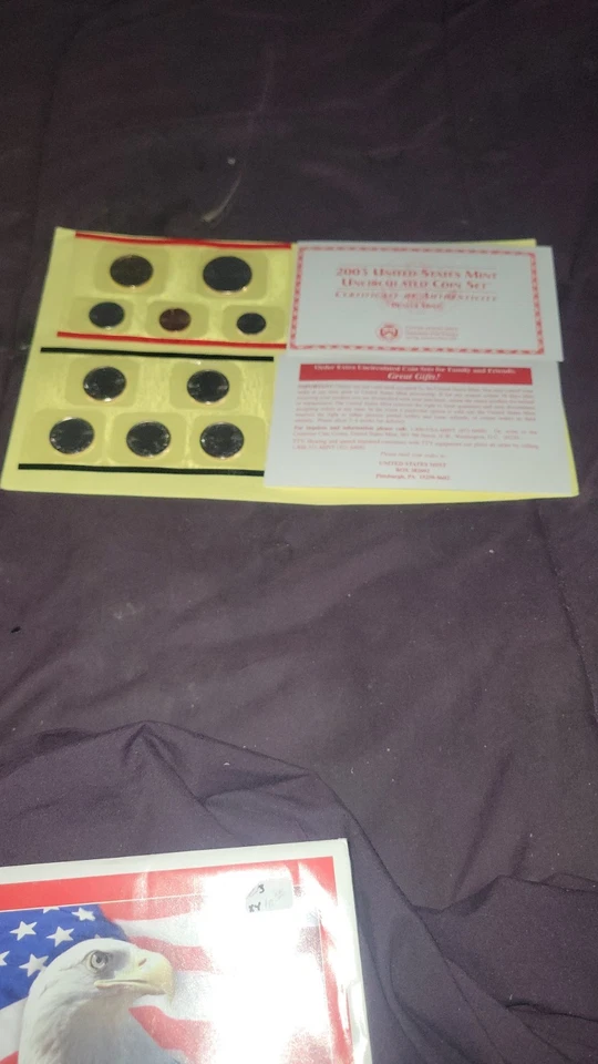 2003 Denver Mint Uncirculated Coin Set - Image 2 of 4