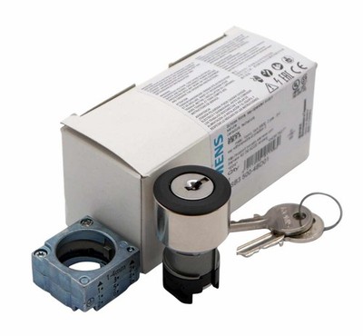 Siemens 3SB3500-4BD01 E: 04 22mm rund RONIS Schlüsselschalter -unused/OVP-