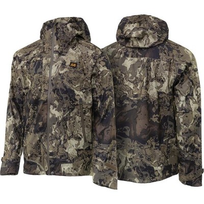 MUDDY DV8 Cyclone 3L Rain Jacket Veil Canyon Grey 2XL Waterproof Outdoor Apparel