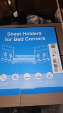 Bed Sheet Holders for Corners, Sheet Holders Keep Sheets Firm & Tight - Lock Fit