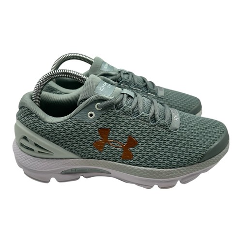Under Armour Charged Gemini 2020 Running Shoes Womens Sz 8.5 Green 3026500-300