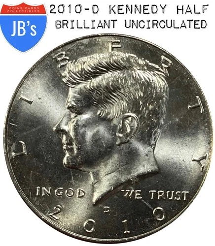 2010-D Kennedy Half Dollar BRILLIANT UNCIRCULATED (BU)
