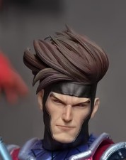 1/12 Painted Remy Etienne LeBeau Head Carving Model Toys Fit Ml Figure