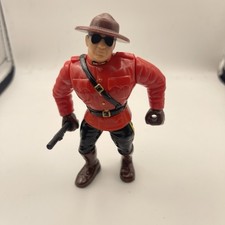 HASBRO WWF THE MOUNTIE W/SHOCK STICK ACTION FIGURE 1992 SERIES 5