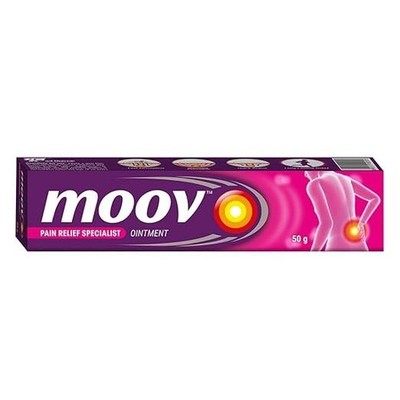 Moov Fast Pain Relief Cream - 50g Suitable for Back Pain,Muscle Pain,Joint Pain