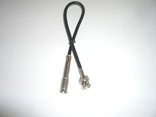 PROCOMM 12MFBN 1FT RG-58 ANTENNA PATCH CABLE ADAPTER  BNC-MALE TO MOTOROLA JACK