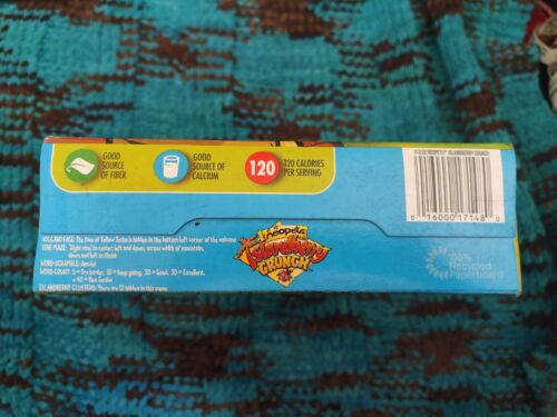 Neopets Islandberry Crunch Unopened Cereal Box W/Trading Card General Mills RARE - Picture 3 of 9