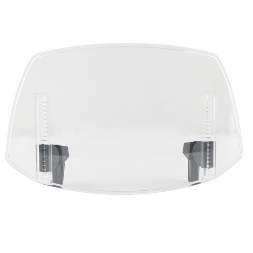 Clip On Windshield Wind Screen Deflector Extension Spoiler For Motorcycle Bike - Picture 8 of 9