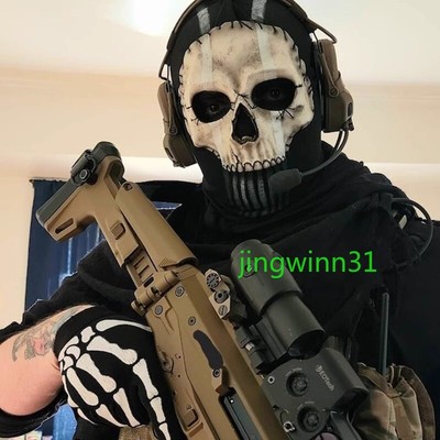 Call of Duty Warzone 2Call of Duty Same Skull Ghost Mask Cosplay Mask Headgear