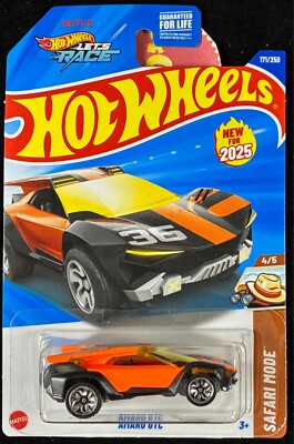 ホットウィール Orange Rod 2025 Special Set Hot Wheels 2025 Amaru GTC #171, Orange Netflix Let's Race